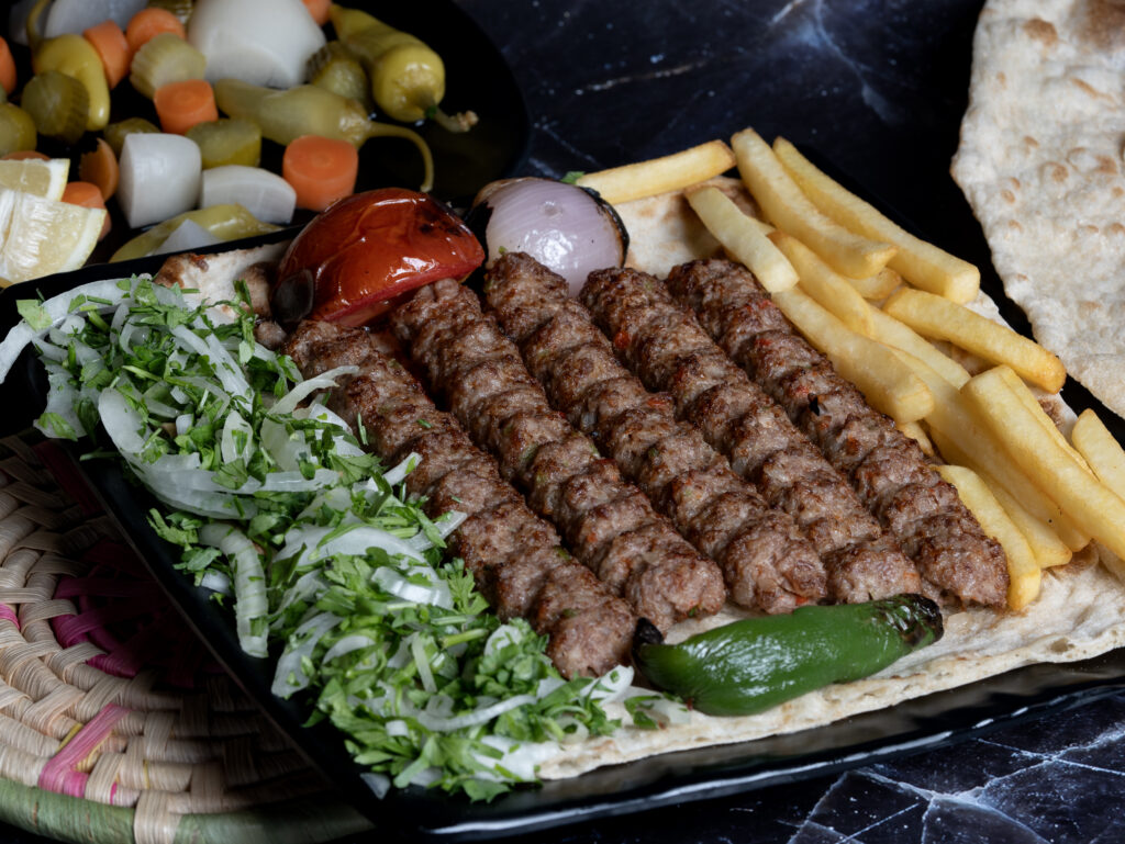 كباب حلبي لحم عربي