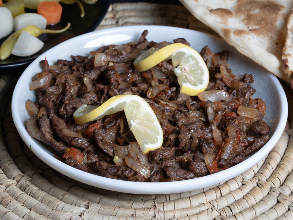 حمسة لحم عربي