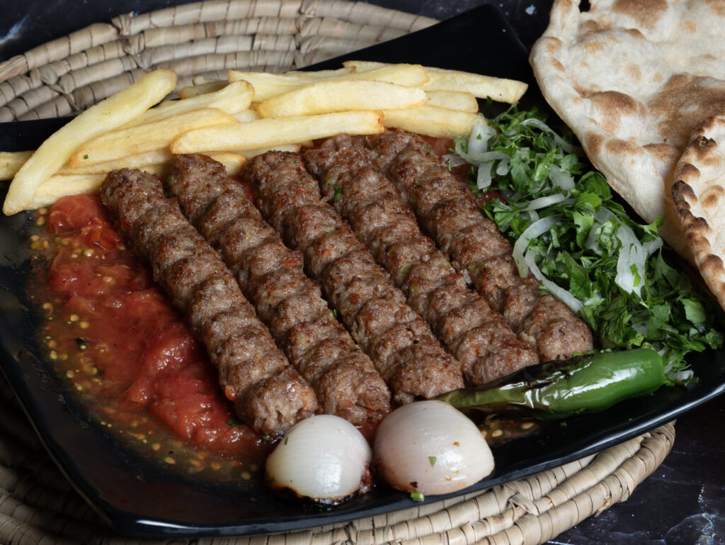كباب خشخاش لحم عربي