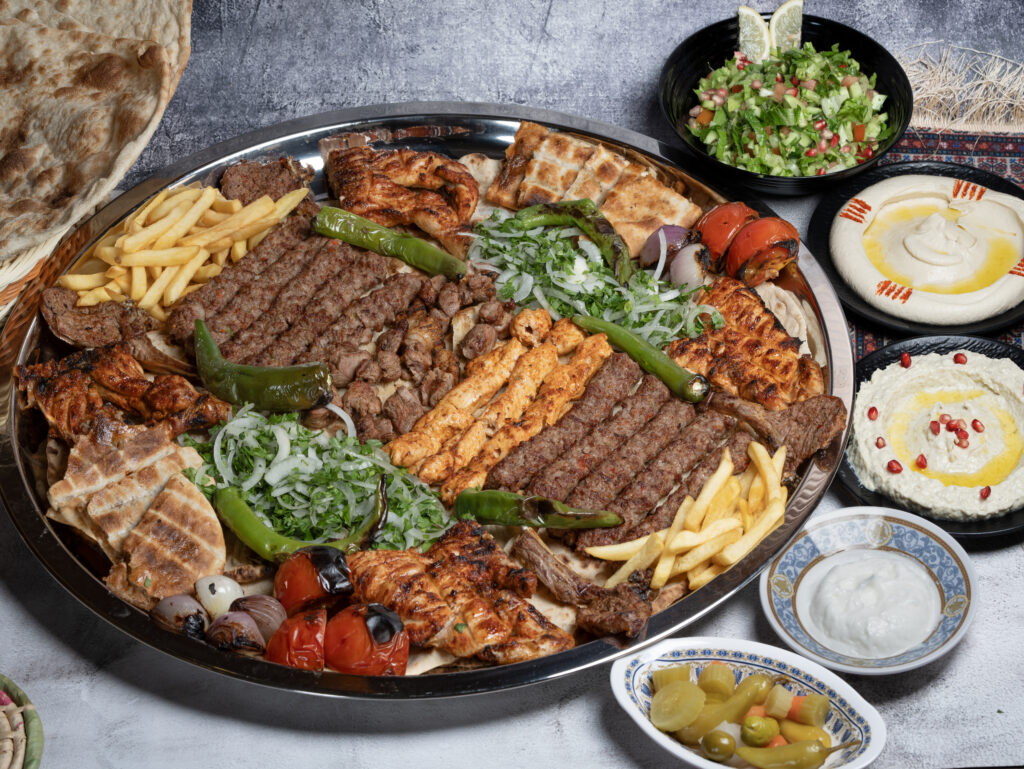 صينية مشويات عربي مشكلة كبيرة